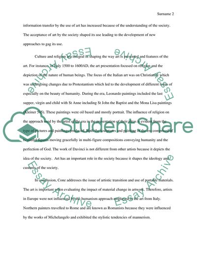 The power of the past, Davinci