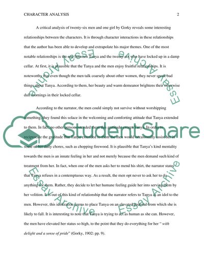 26 Men and 1 Girl by Gorky