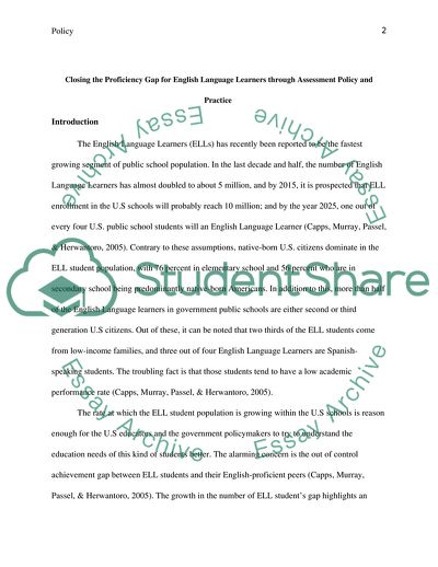 Closing the Proficiency Gap for English Language Learners