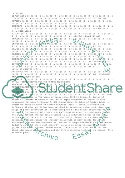 From Manuscripts to Electronic Records: a Corroborated change