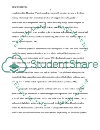 The Importance of Ethics in the Information Technology