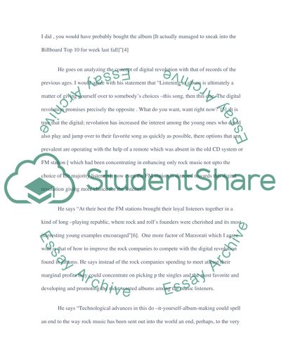 How the Album Got Played Out