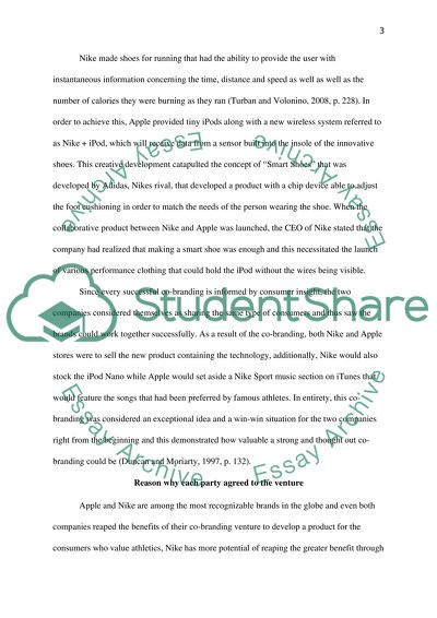 Arts Marketing: Apple/Nike Co-Branding