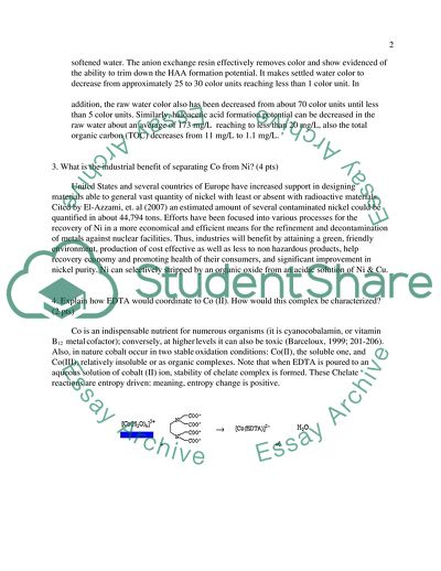 Control and Treatment Technology for the Metal Finishing Industry