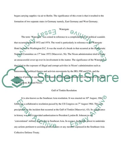 The Historical Figures and Significant Events