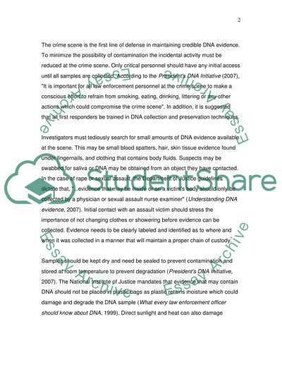 dna essay topics