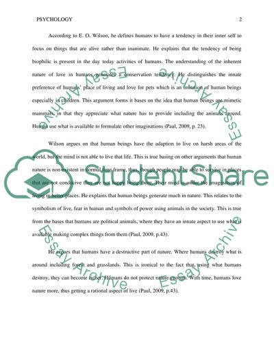 Socio-Biology and Radical Behaviourism