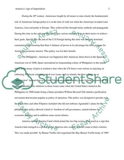 Americas Age of Imperialism