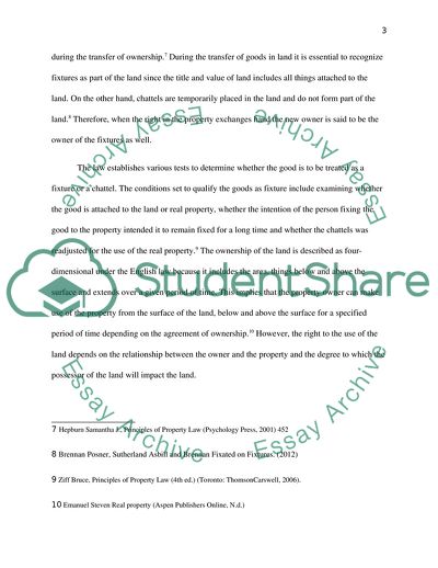 Principles of Property Law