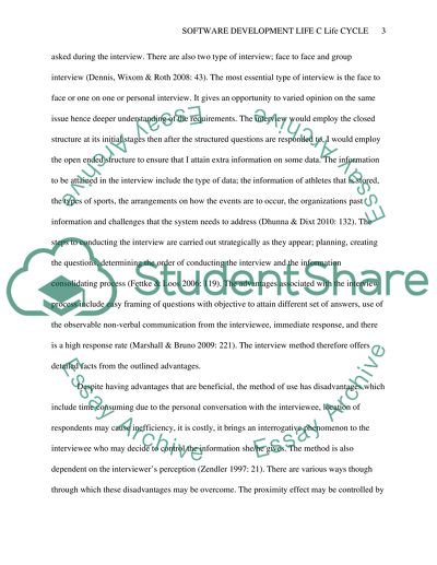 Software Development Life Cycle