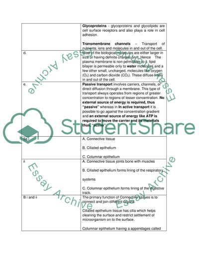 Biology, Chemical and Cellular Foundations of Life