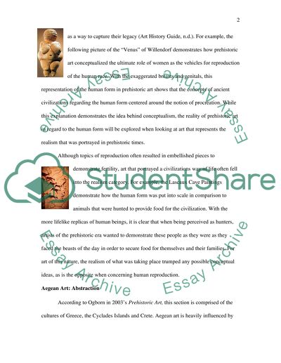 Analyzing the History of the Human Form through Art