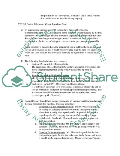 ATC-47 Ethical Dilemma - Terry Bailey Case