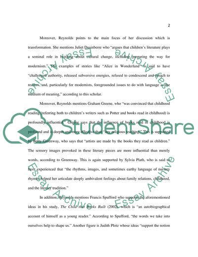 Childrens Literature: Instruction through Delight