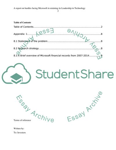 Information Technology in the Current Competitive Business Environment