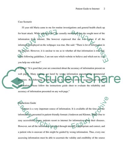 Patient Guide to the Internet: What is a Heart Attack