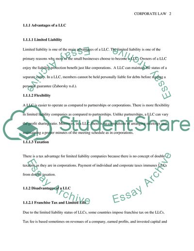 Corporate Law for Managers