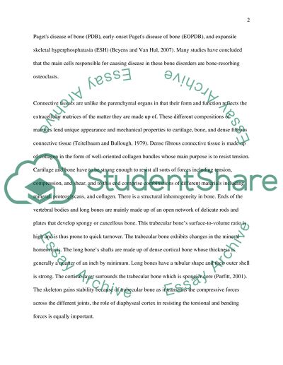 Bone Disorders and Physical Activity