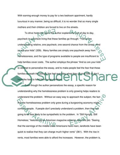 Homelessness in America