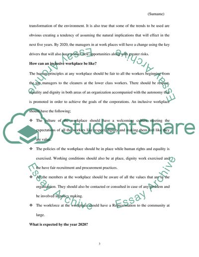 Key Drivers in the Development of Workplaces