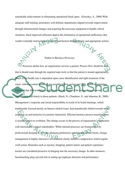 Case Study: NHS Performance Measurement Crisis