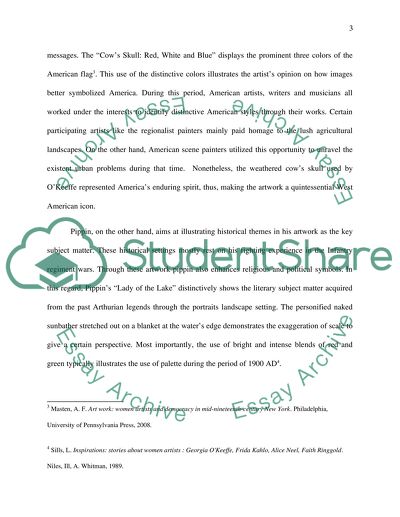 Works of Art Comparison and Contrast