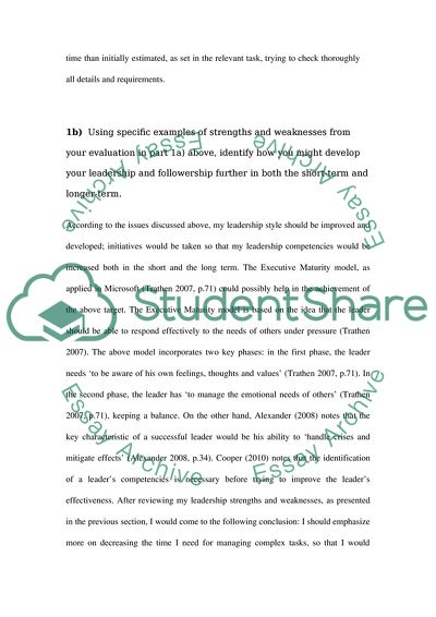 Characteristics of Leadership