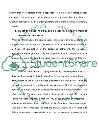 Contrasting Aspects of North American Native and European Civilizations