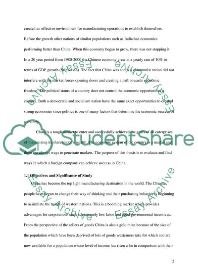Development of Foreign Investment in China
