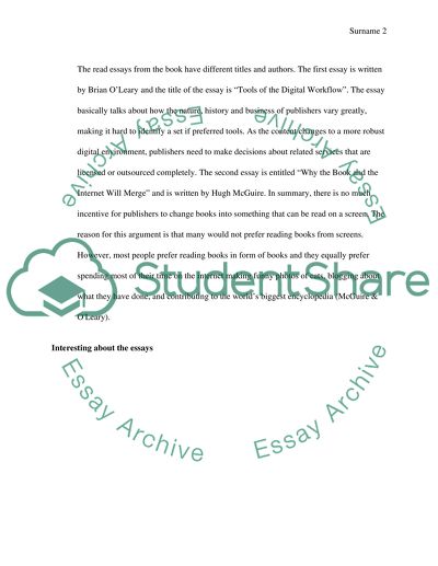 Reading Response and Thinking about Research Questions