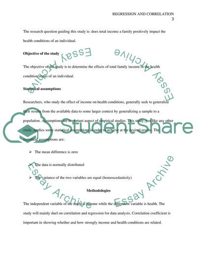 Correlation and Regression with SPSS