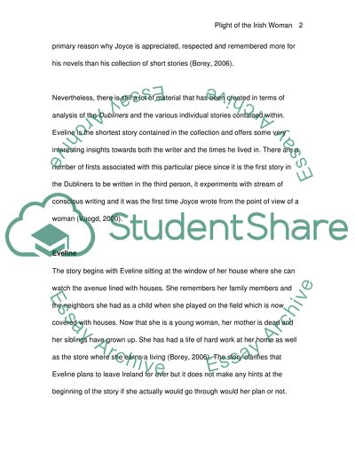 Plight of the Irish Woman