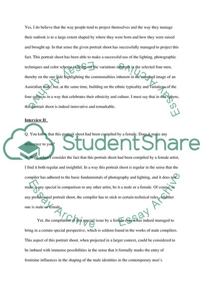 Mens magazine and the gender represent in its industry