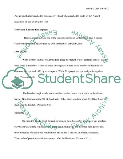 Hurricane Katrina Rescue Efforts