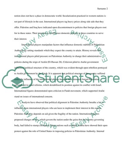 International Interference to the Quasi States