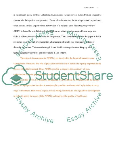 Convenient Care Clinics and Role of Nurse Practitioners