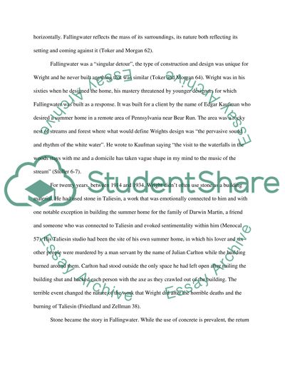 Fallingwater by Frank Lloyd Wright