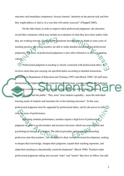 Teaching and Learning Practice
