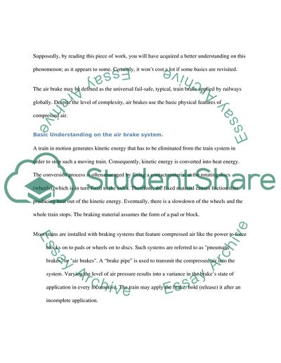 How Air Brakes on Trains Work