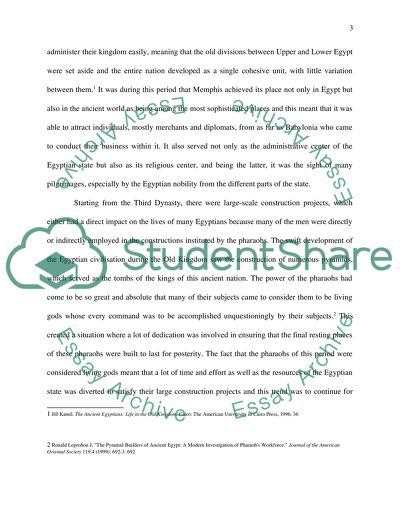 The Old Kingdom in Kemetic History