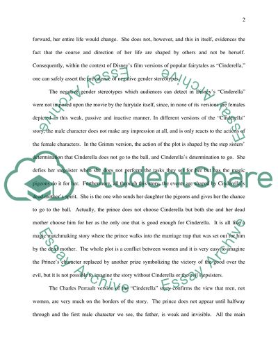 Female Charcters in Fairy Tales