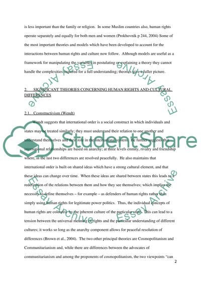 Human Rights Are Basic Rights and Freedoms