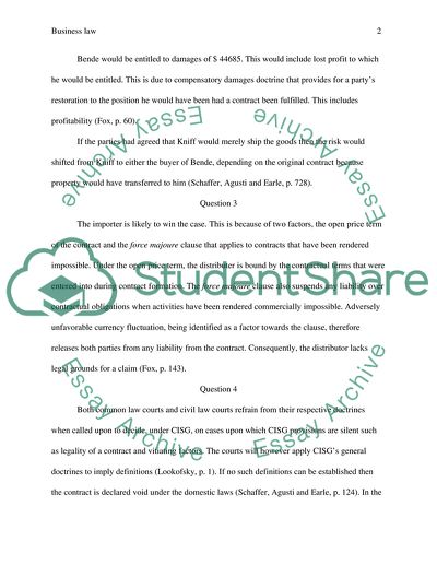 Commercial Transactions and Relations