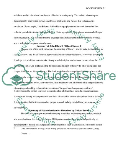 Postmodernism and History of Modern Historiography