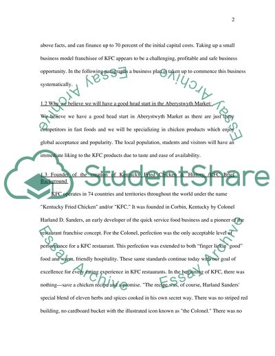 Core competencies of kfc image