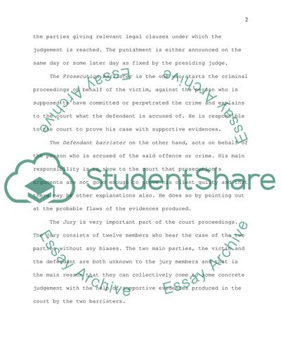 The Crown Court System in England and Wales