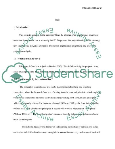 Is International Law Really Law