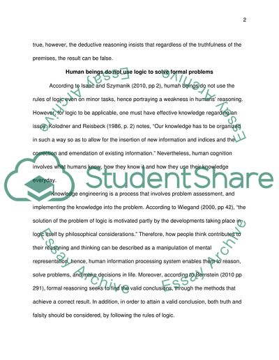 Cognitive Psychology