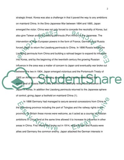 Japans 21 Demands of the Chinese Government in 1914