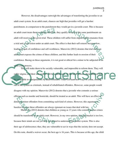 Reading reflection juvies